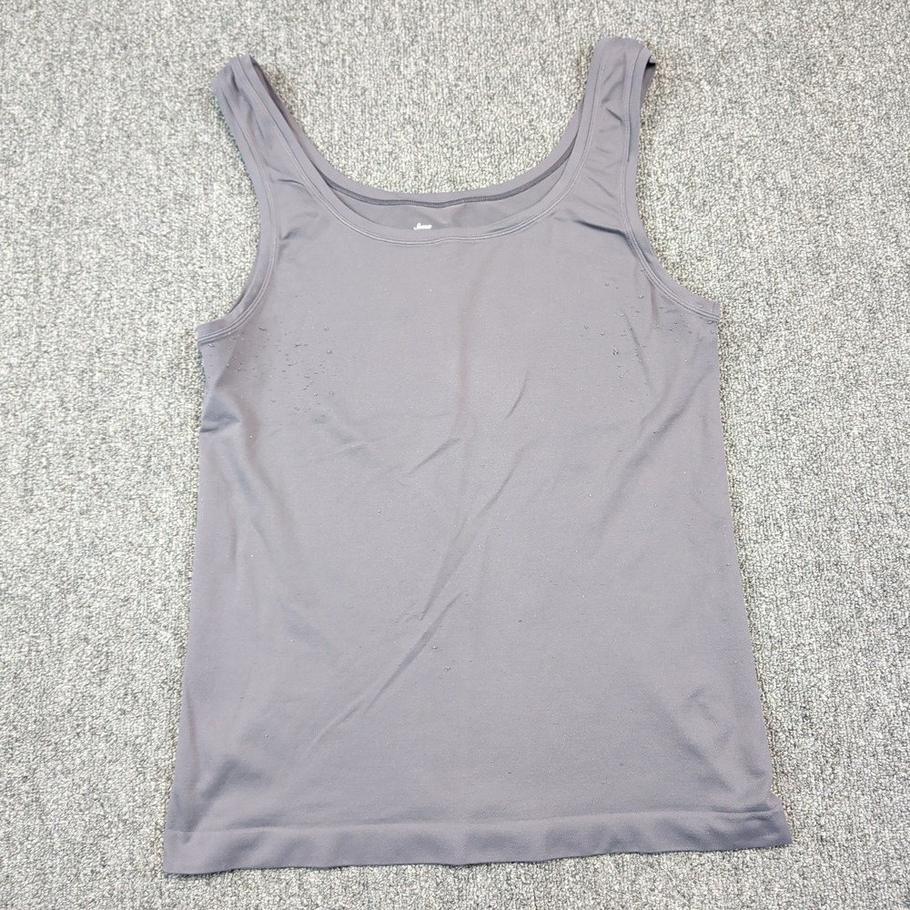 Soma‎ Intimates XL Gray Scoop Neck Tank Top Layering Basic Athleisure USA Made